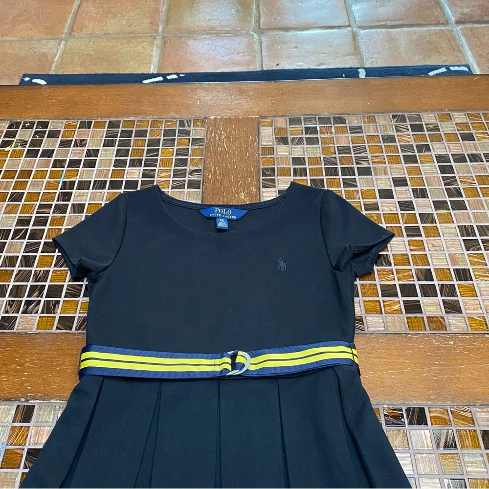 Ralph Lauren Girls Formal Pleated Dress